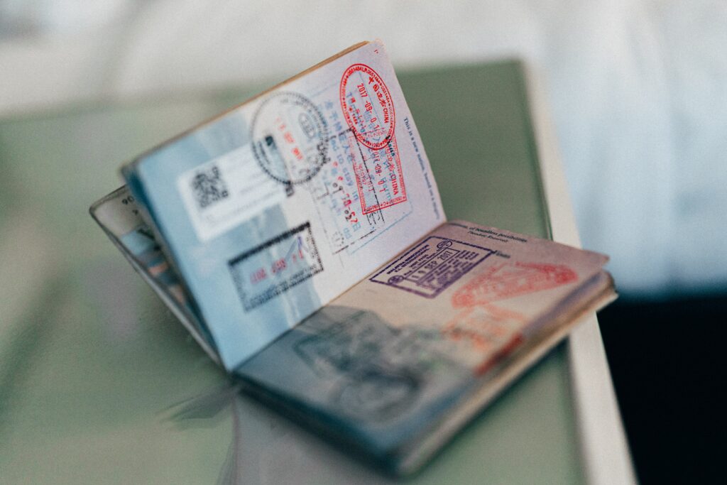photo of a passport - one of the most important documents one should have