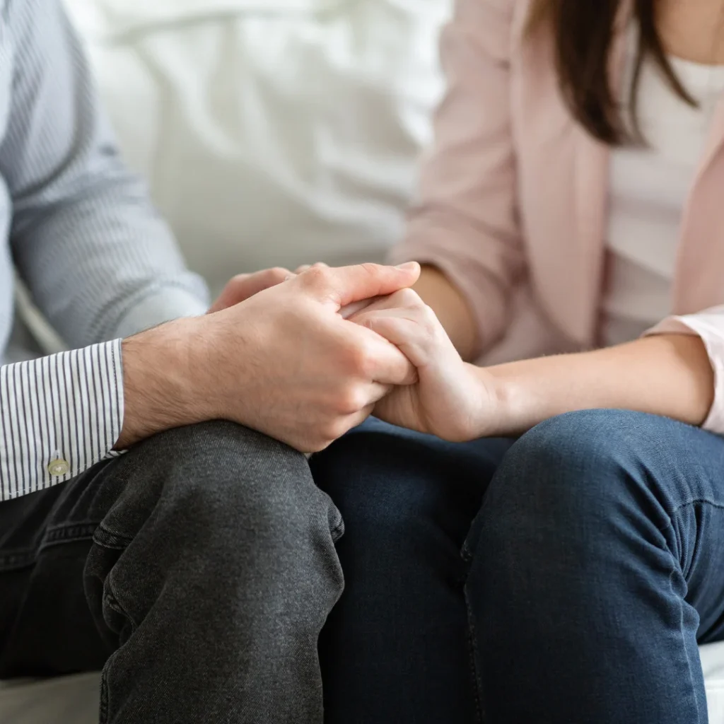 A couple engaged in an open and honest conversation, showing the importance of communication