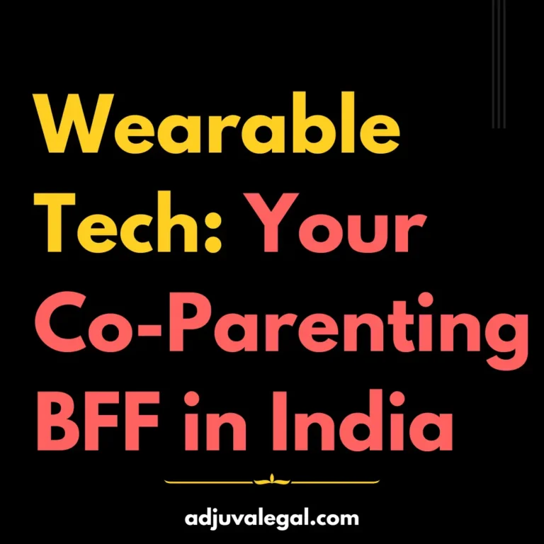 Wearable Tech: Your Co-Parenting BFF (Best Friend Forever) But what if there was a way to make it much smoother? Say hello to wearable tech, your new co-parenting best friend!