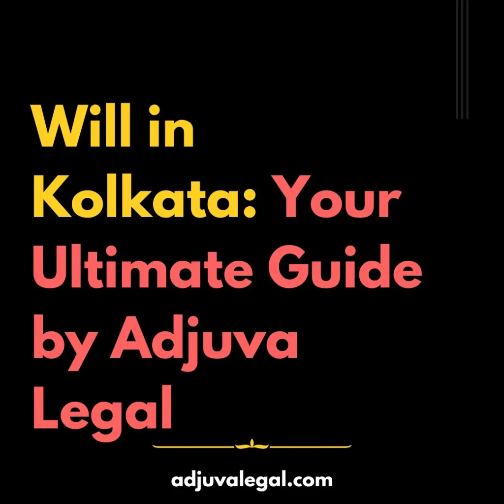 Who Needs a Will in Kolkata? Secure your family's future with a Will in Kolkata. Get peace of mind knowing your wishes will be honored. Think of it like this, it's the ultimate adulting move!And if you're in Kolkata (or anywhere in India, really), a Will is especially important. 