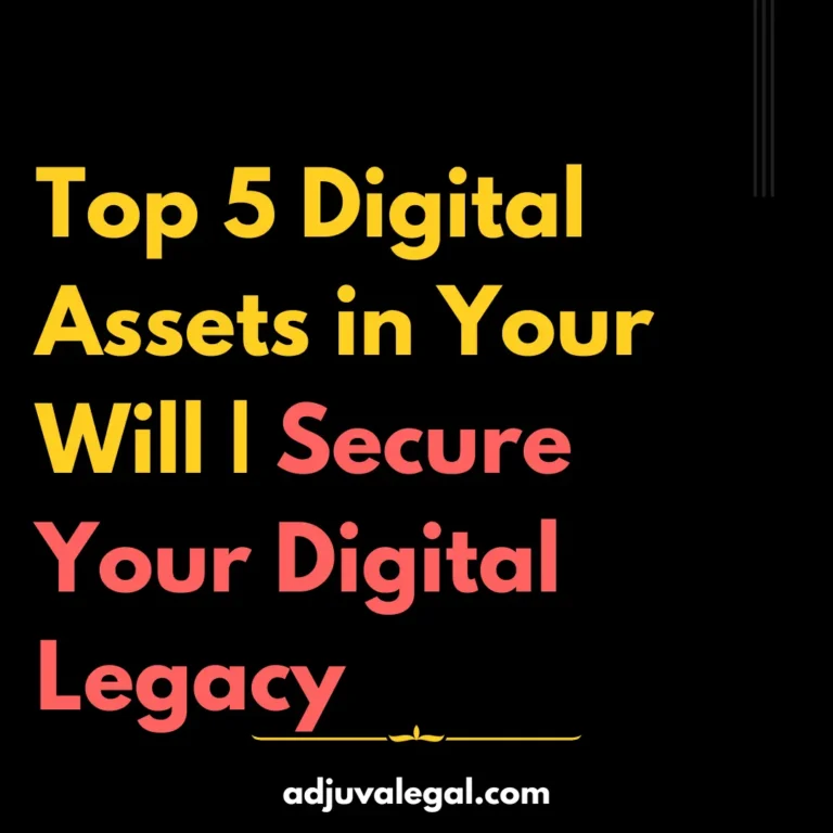 Top 5 Digital Assets to Manage in Your Will Ignoring your digital legacy is like forgetting your phone on a long trip – a major headache waiting to happen.